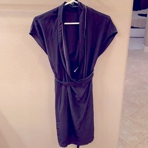 Tie waist silk dress - All saints